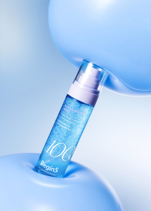 BeginS by JUNGSAEMMOOL Blue Hydrangea Hyaluronic Acid Moisturizing Plumping Mist