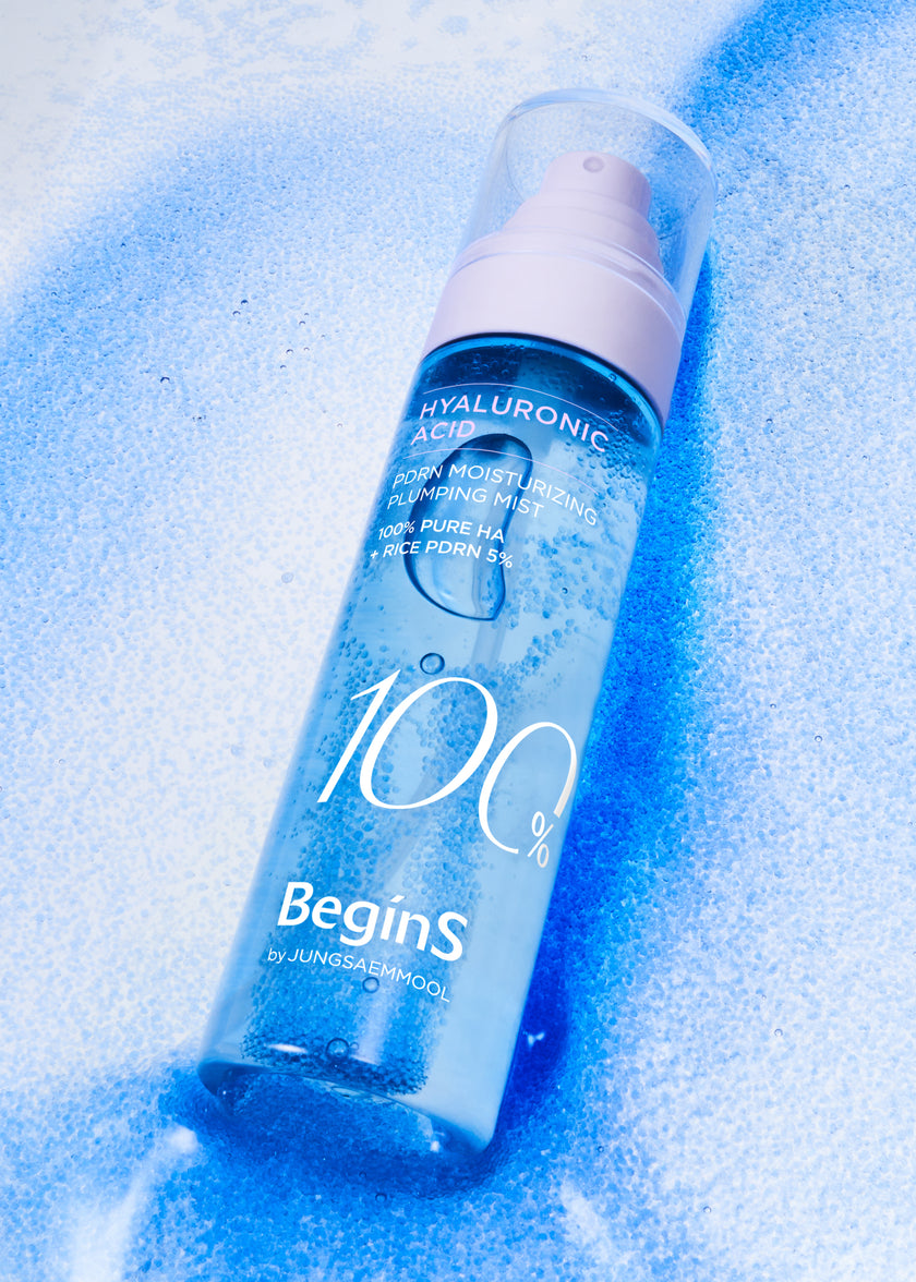 BeginS by JUNGSAEMMOOL Blue Hydrangea Hyaluronic Acid Moisturizing Plumping Mist