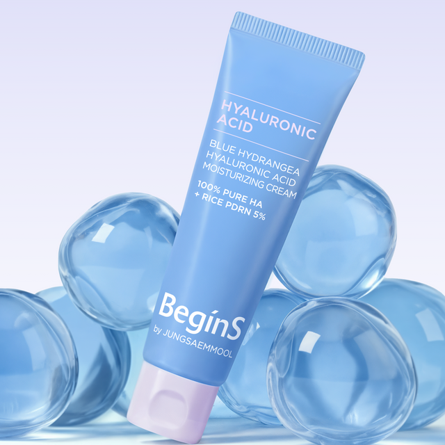 BeginS by JUNGSAEMMOOL Blue Hydrangea Hyaluronic Acid Moisturizing Cream
