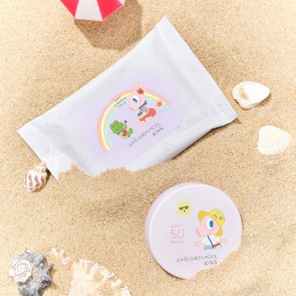JUNGSAEMMOOL KIDS Mild Sun Cushion + Cleansing Tissue (10p) Set #GoolyGoolyEdition