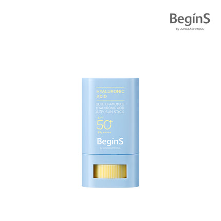 BeginS by JUNGSAEMMOOL Blue Chamomile Hyaluronic Acid Airy Sun Stick
