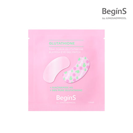 BeginS by JUNGSAEMMOOL Pink Guava Glutathione Blemish Eye Gel Patch (6p)