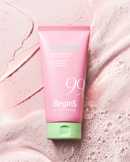 BeginS by JUNGSAEMMOOL Pink Guava Glutathione Blemish Toning Pack Cleanser