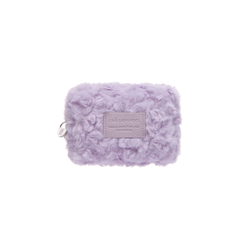 » [GWP] Festive Fur Pouch #Lavender (100% off)