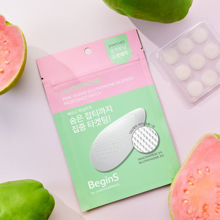BeginS by JUNGSAEMMOOL Pink Guava Glutathione Blemish Microshot Patch