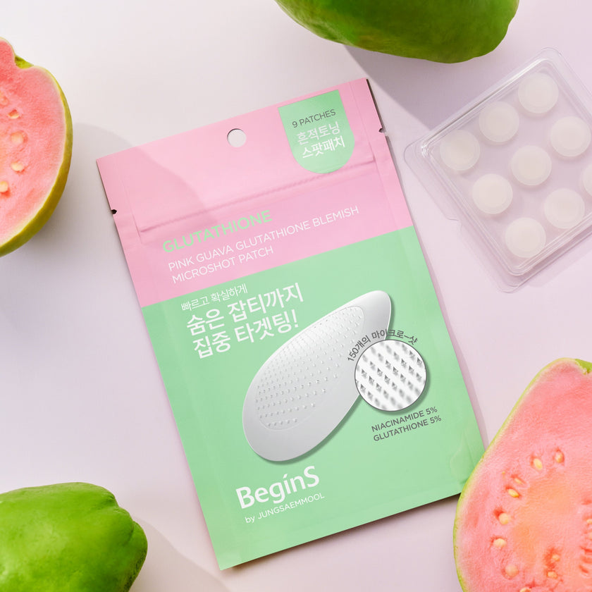 BeginS by JUNGSAEMMOOL Pink Guava Glutathione Blemish Microshot Patch