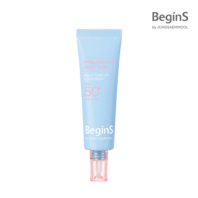 BeginS by JUNGSAEMMOOL Blue Chamomile Hyaluronic Acid Aqua Tone Up Sunscreen