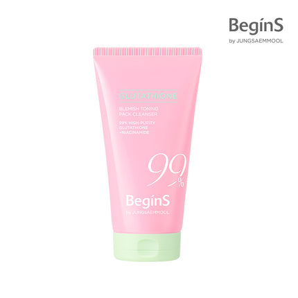 BeginS by JUNGSAEMMOOL Pink Guava Glutathione Blemish Toning Pack Cleanser
