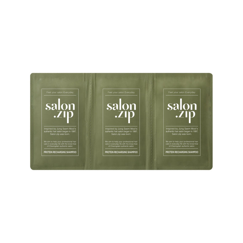 » [GWP] Salon.zip Protein Recharging Shampoo Sachet (6ml*3) (100% off)