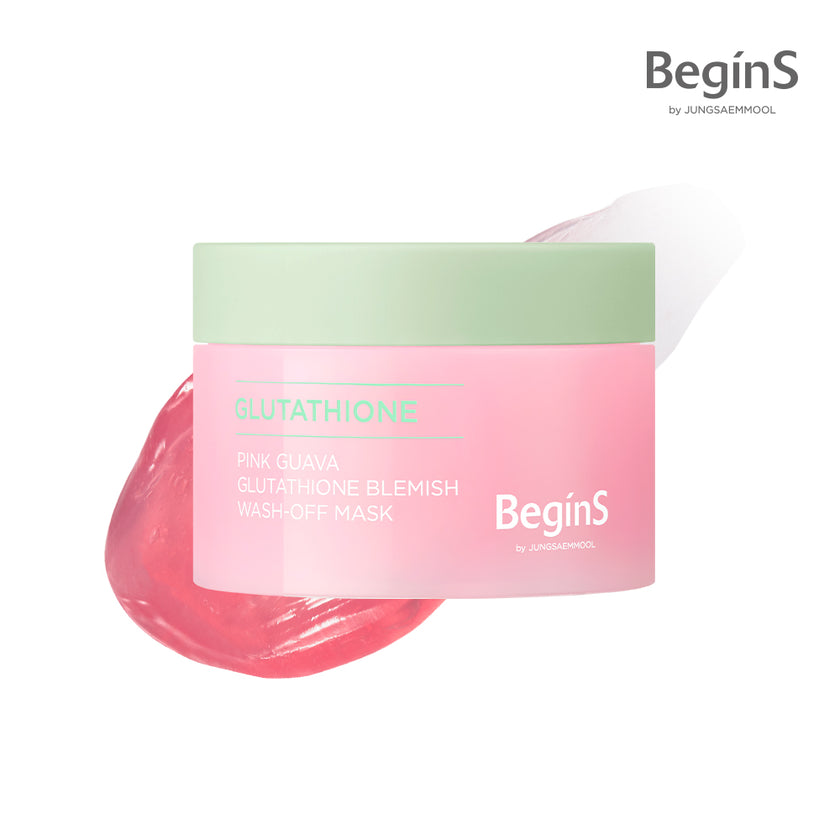 BeginS by JUNGSAEMMOOL Pink Guava Glutathione Blemish Wash-Off Mask