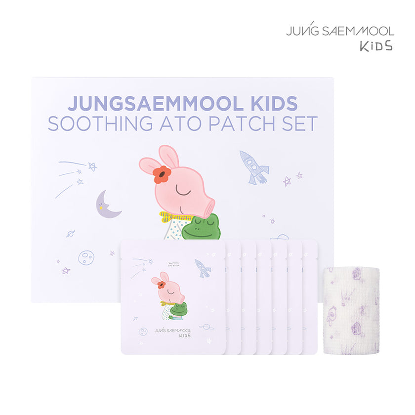 JUNGSAEMMOOL KIDS Soothing Ato Patch + Self-Adhesive Bandage Set #GoolyGoolyEdition